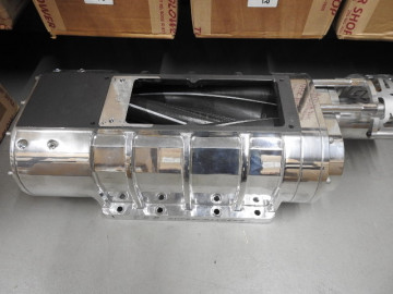 TBS- 2056-100-USED  14-71 Blower W  7"  SNOUT + RCD GUARD  RACE Only Case High Helix V DISCHARGE